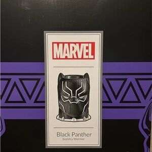 Scentsy Black Panther Warmer - Black and Purple